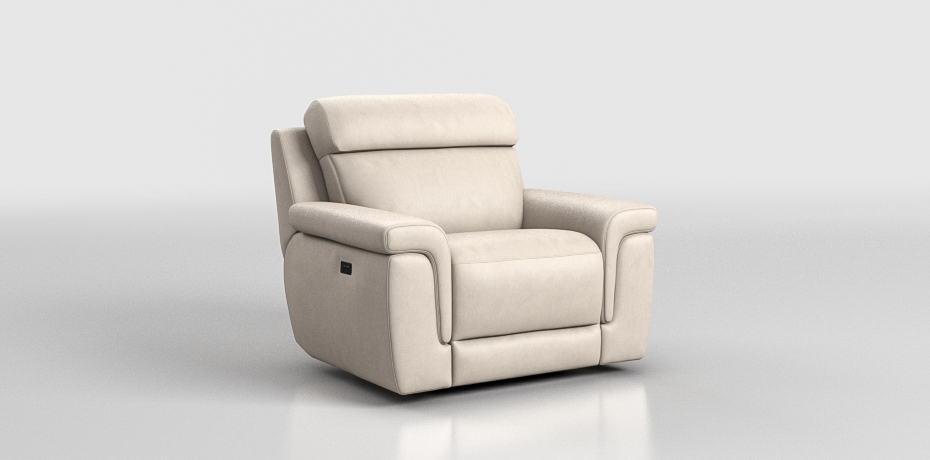 Monticelli - armchair with 1 electric recliner